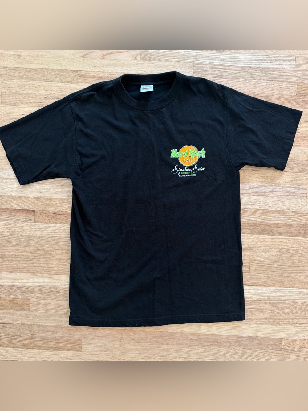 Hard Rock Cafe Bruce Springsteen Signature Series  Mens M Copenhagen T shirt VTG